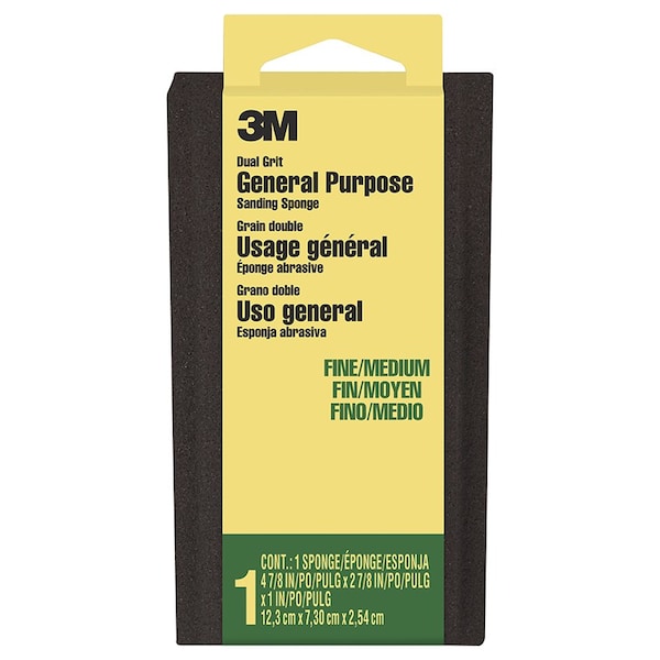 3M Large Sanding Sponge Fine/Medium DSFM-F - main